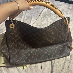 Louis Vuitton Brown Monogram Shoulder Bag